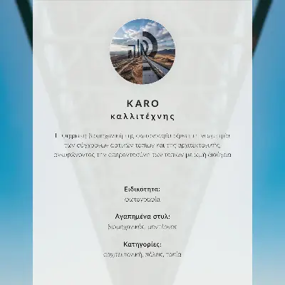 Retro plakát modern épületek és száraz ágak mintával