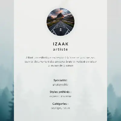 Poszter síelő akcióban fehér hegyekkel és kék éggel