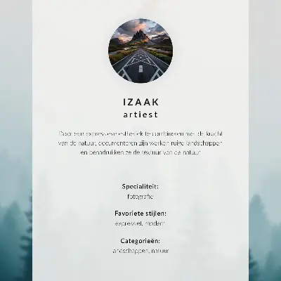Poszter síelő akcióban fehér hegyekkel és kék éggel