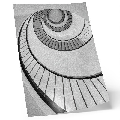 Poszter Csigalépcső lenyűgöző geometria eleganciával