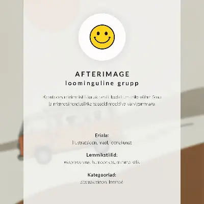 Poszter nyomtatás narancssárga lakókocsis minimalista nyaralós grafikával