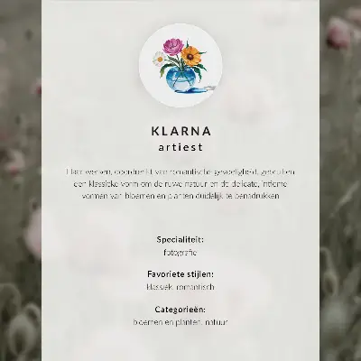 Poszter nyomtatás pasztell virágok elegancia harmónia és érzékiség mintával