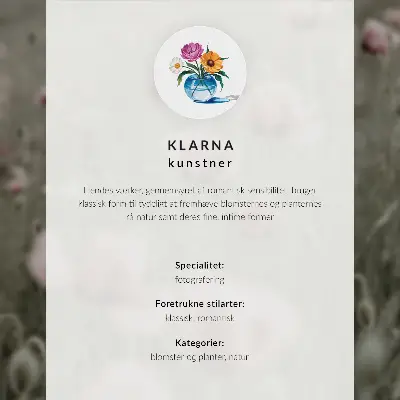 Poszter nyomtatás pasztell virágok elegancia harmónia és érzékiség mintával