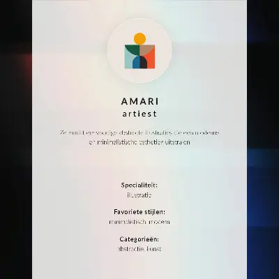 Poszter piros kör fekete ecsetvonással
