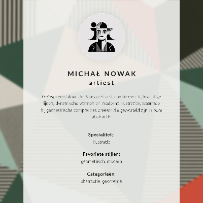Retro plakát Kifejező minta, geometria, szín dominanciája, modernitás