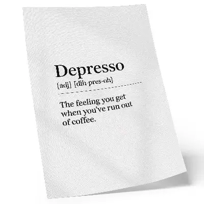 Depresso definíciója retro plakát