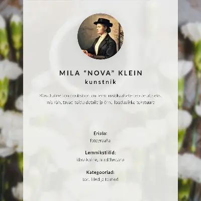 Poszter légköri hangulat sötét tónusú klasszikus motívumokkal
