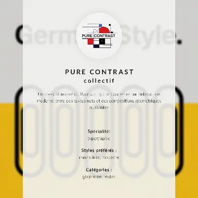 Poszter nyomtatás a Bauhaus stílusú geometrikus mintával