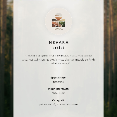 Poszter nyomtatás Hegyek, fák, köd, nyugodt víz, tükröződés