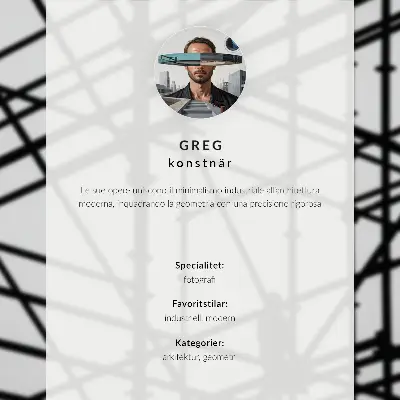 Poszter modern lépcsők geometrikus elegancia mintával