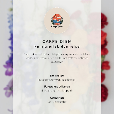 Poszter Modern karakterek skandináv stílusban