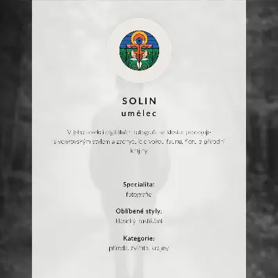 Poszter bagoly sárga leveles ágon