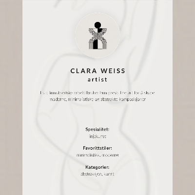 Poszter Egy nyúl finom sziluettje vékony vonallal