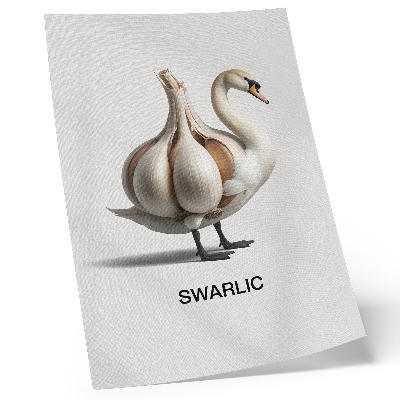 Poszter Hattyú fokhagymás szürrealizmussal kombinálva