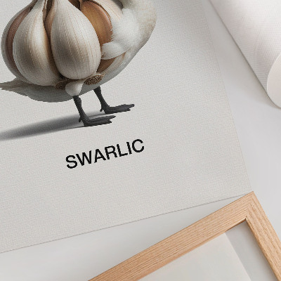 Poszter Hattyú fokhagymás szürrealizmussal kombinálva