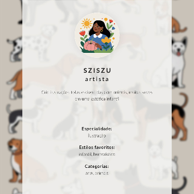 Retro plakát Egy cica szürke háttéren, minimalista stílusban
