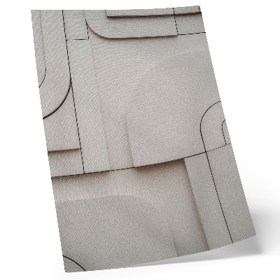 Retro plakát Geometriai formák modern kompozíció elegancia