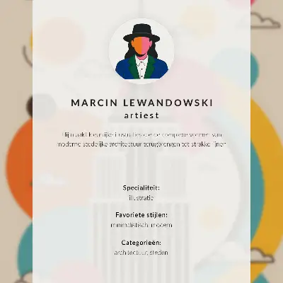 Retro plakát dinamikus város élénk színekkel