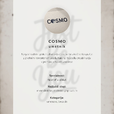 Poszter Fekete betűkkel fehér alapon, egyszerű elrendezés