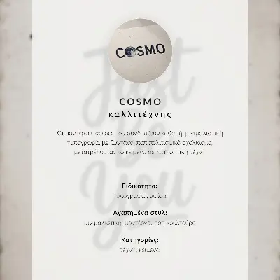 Retro plakát humoros szöveggel, minimalista stílussal és kontrasztos kivitelben