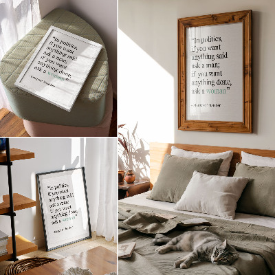 Poszter Minimalista idézet, motiváló az egyszerűségről, inspiráció