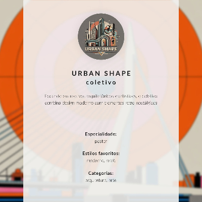 Retro plakát Bérházak színes háttérrel - modern esztétika