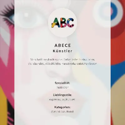 Színes absztrakt formák szem arc retro plakát színes absztrakt formák szem és arc mintás retro stílusú falikép