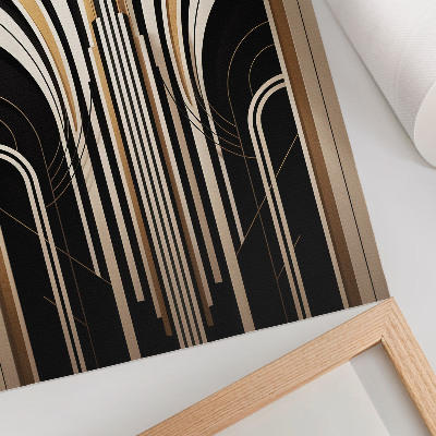 Poszter Modern boltívek Elegancia Art Deco Kontraszt