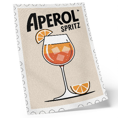 Poszter Aperol ital narancssárga háttér