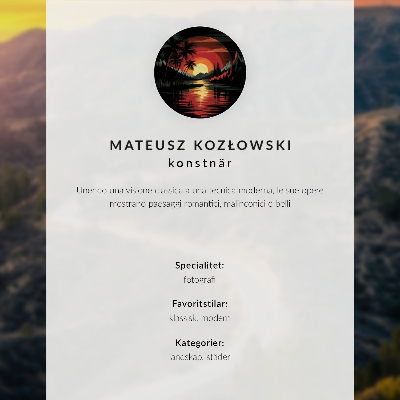 Poszter Hills felirat út naplemente álmok