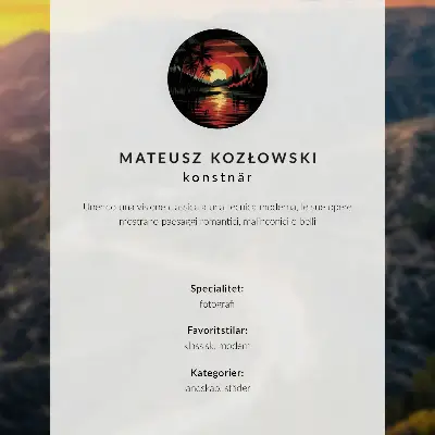Poszter naplemente és álmok feliratú hegyvidéki tájkép