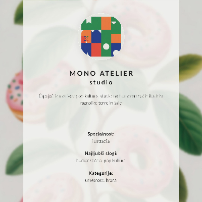 Poszter nyomtatás Vörös-fehér elegáns portré egy humoros nőről