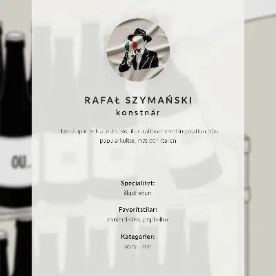 Minimalista arckontúrok egy csésze kávéval retro plakát