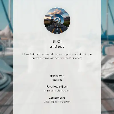 Poszter minimalista természet repülési perspektívában
