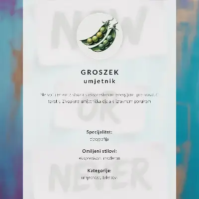 Retro plakát minimalista motivációs szlogennel