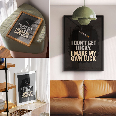 Retro plakát Motivációs szlogen: minimalista dizájn