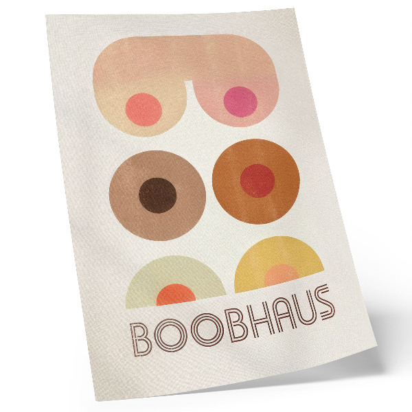 Poszter nyomtatás Boobhaus Bauhaus stílusú grafika