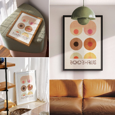 Poszter nyomtatás Boobhaus Bauhaus stílusú grafika