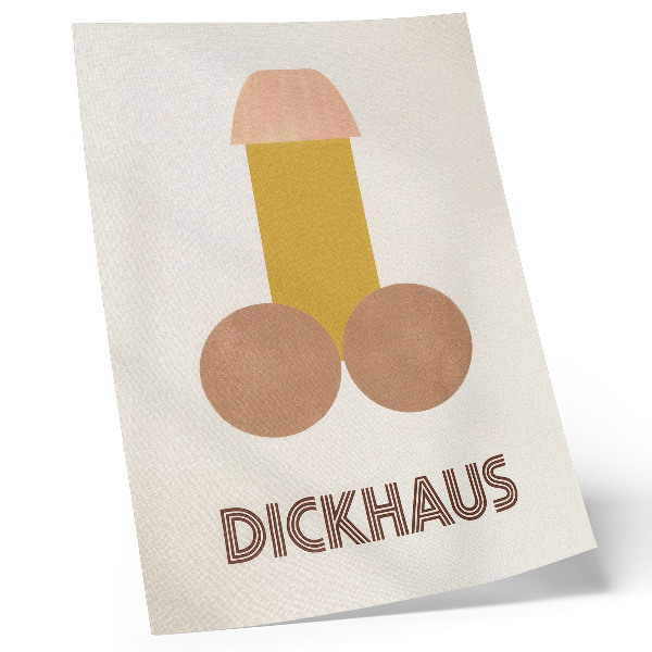 Poszter Dickhaus Bauhaus stílusú grafikák