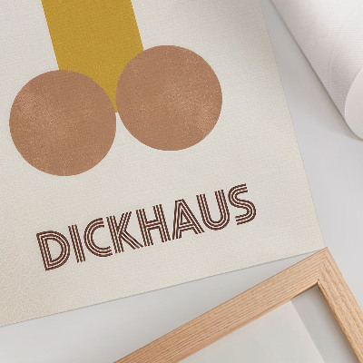 Poszter Dickhaus Bauhaus stílusú grafikák