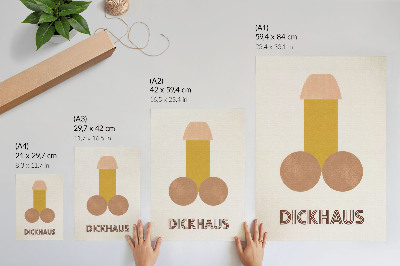 Poszter Dickhaus Bauhaus stílusú grafikák