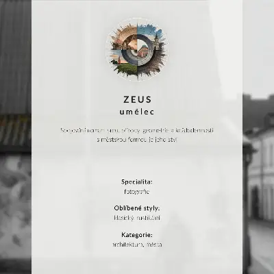 Poszter nyomtatás keskeny utca kőépületekkel, meleg árnyalatokban