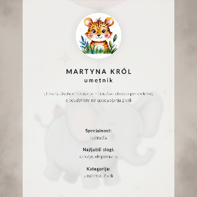 Poszter tigris grafikus stílusban, intenzív színekkel