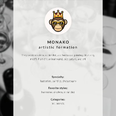 Retro plakát Cica korona rózsaszín kék szemek dekoráció