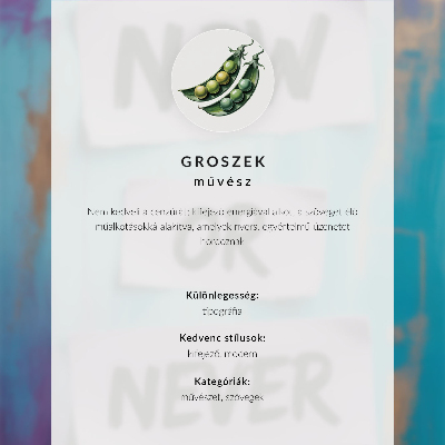Poszter Dinamikus színek. Inspiráló szöveg. Modern hangulat.