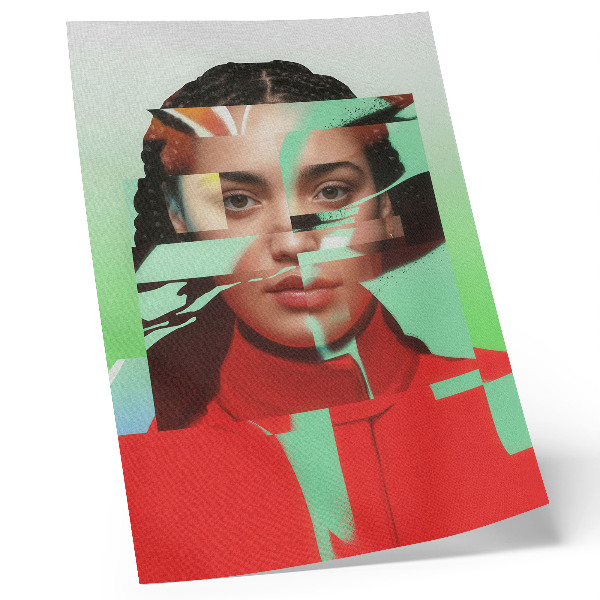 Poszter A pop art modernitásának töredezett képe