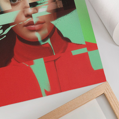 Poszter A pop art modernitásának töredezett képe