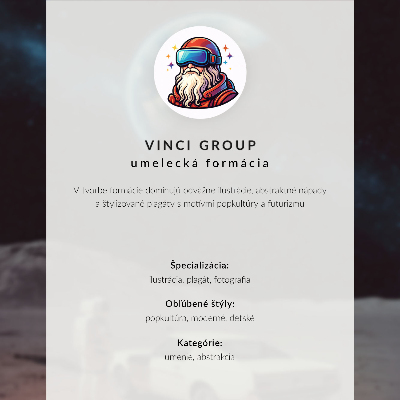 Retro plakát Futurisztikus robot piros háttéren