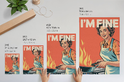 Retro plakát Pop art stílus, színes díszítések, dinamikus kompozíció