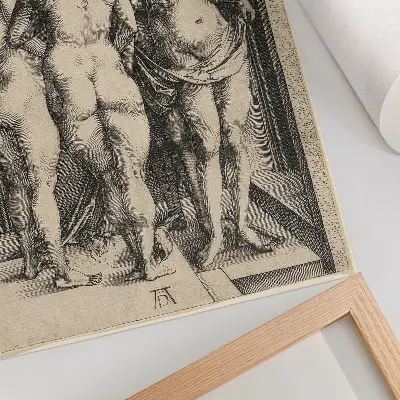 Poszter nyomtatás Albrecht Dürer Négy meztelen nő című alkotása